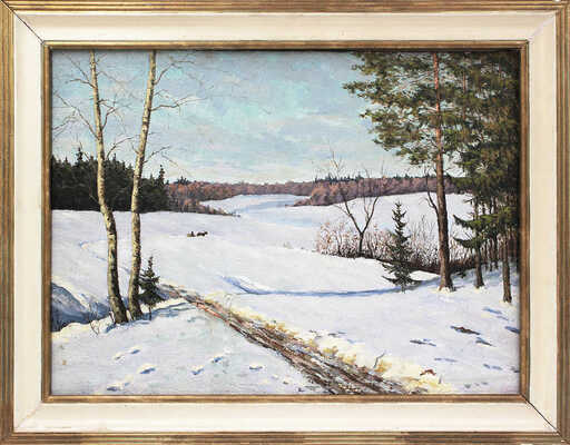 Дубовицкий Виктор Николаевич. Зимний погожий денек